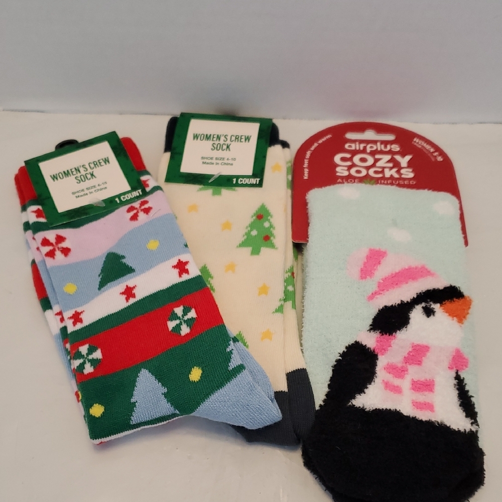 🎁Cozy Socks - Festive Designs 3 Pair
